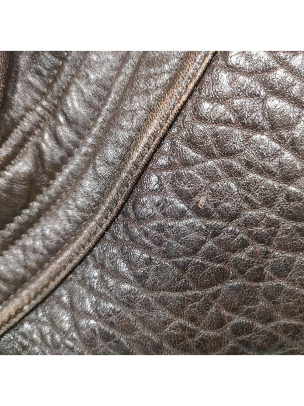Fendi Spy Bag Nappa Leather Handbag Dark Brown - Picture 13 of 16